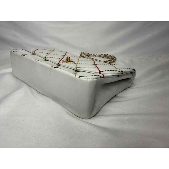 Chanel Vintage Rainbow Stitch Flap Bag Medium SPB-TS 334523 - Picture 5 of 16